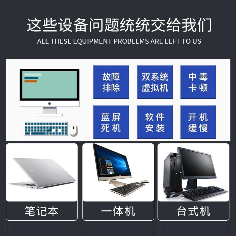 ~阜阳上门重装系统，阜阳远程重装系统，电脑无法启动，阜阳安装系统，阜阳电脑维修微信-第2张图片